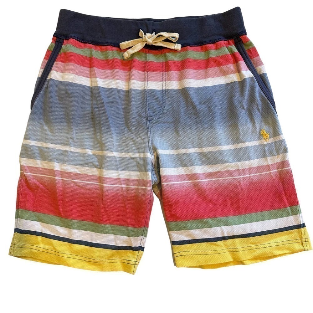 Polo Ralph Lauren Sunset Stripped Mesh Shorts Mens XS